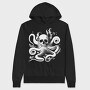 Octopus Skull, Hanorac Oversize Barbati (Unisex)