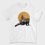 Otter In Sunset, Tricou Barbati (Unisex)