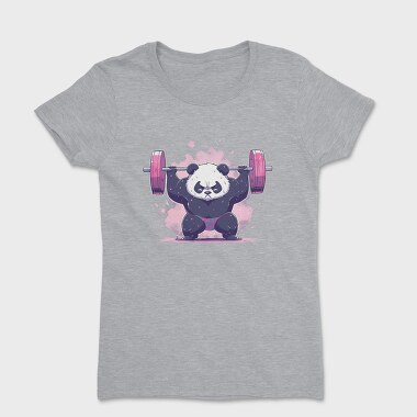 Panda Lifting Weights, Tricou Femei