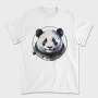 Panda Watercolor Mug, Tricou Barbati (Unisex)