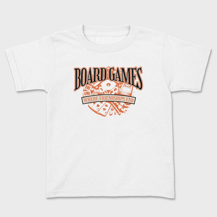 Funny Board Games, Tricou Copii