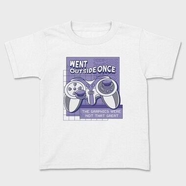 Funny Gamer Quote Bad Graphics, Tricou Copii