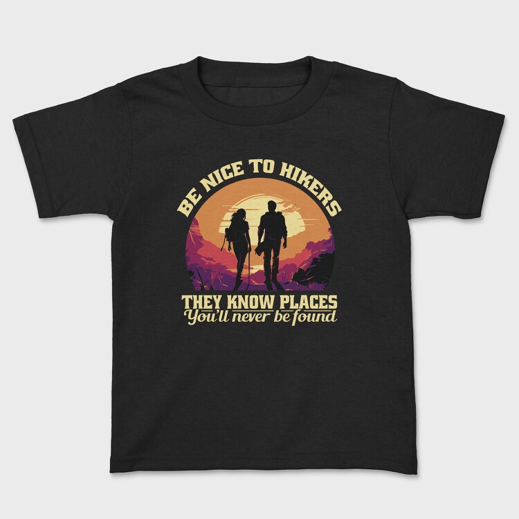 Funny Hiker Quote Hiking, Tricou Copii