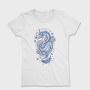 Floral Asian Dragon, Tricou Femei