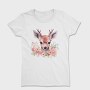 Florla Deer Throw Pillow, Tricou Femei