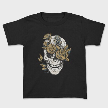 Flower Skull, Tricou Copii