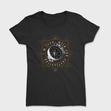 Golden Compass Dark Cottage Tote, Tricou Femei