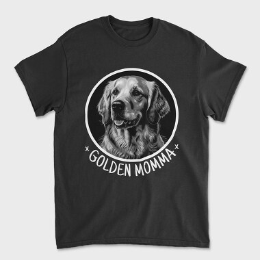 Golden Retriever Mom Golden Momma, Tricou Barbati (Unisex)