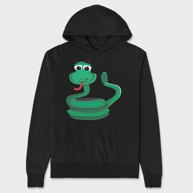 Snakey Tongue, Hanorac Oversize Barbati (Unisex)