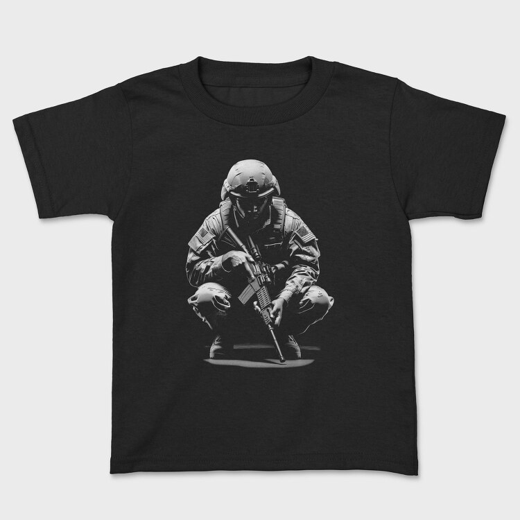 Soldier Crouching, Tricou Copii