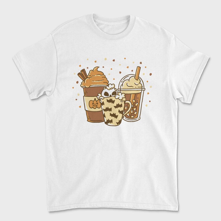 Spooky Coffees, Tricou Barbati (Unisex)
