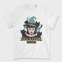 Spooky Witch And Cats Coven Halloween, Tricou Barbati (Unisex)