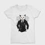 Gangster Cat In A Suit, Tricou Femei