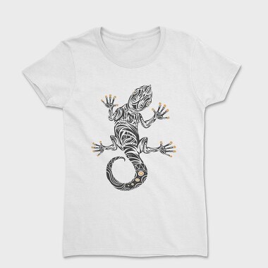 Gecko Tribal Art Hawaiian, Tricou Femei