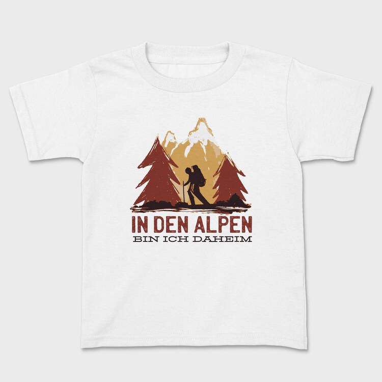 German Alpen Hiking, Tricou Copii