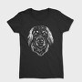 German Dog Breed Hovarwart Head, Tricou Femei