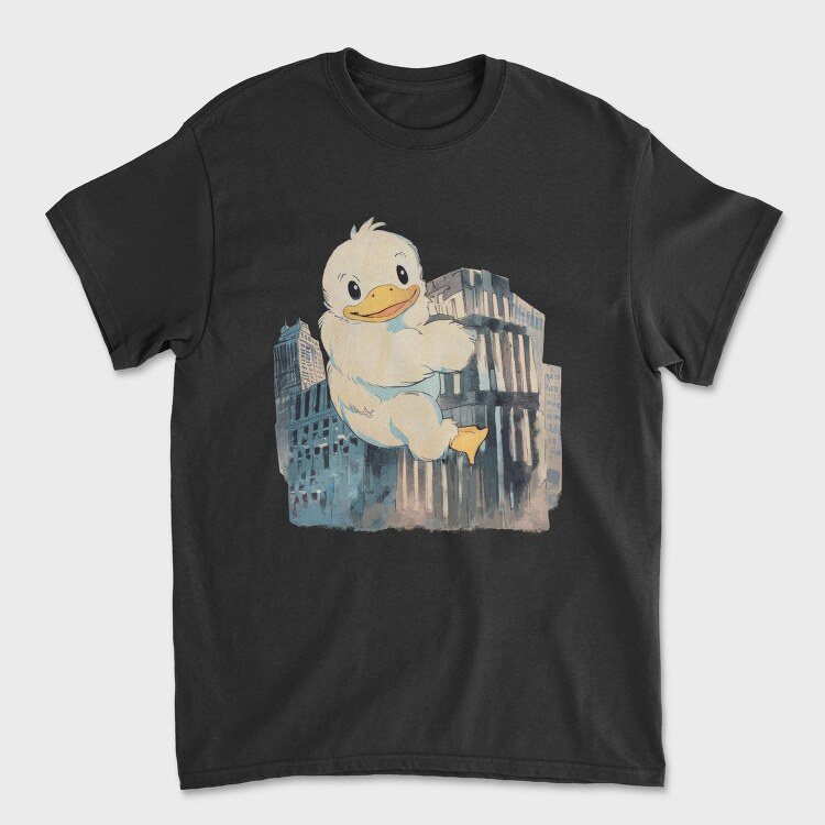 Giant Duck City Building, Tricou Barbati (Unisex)
