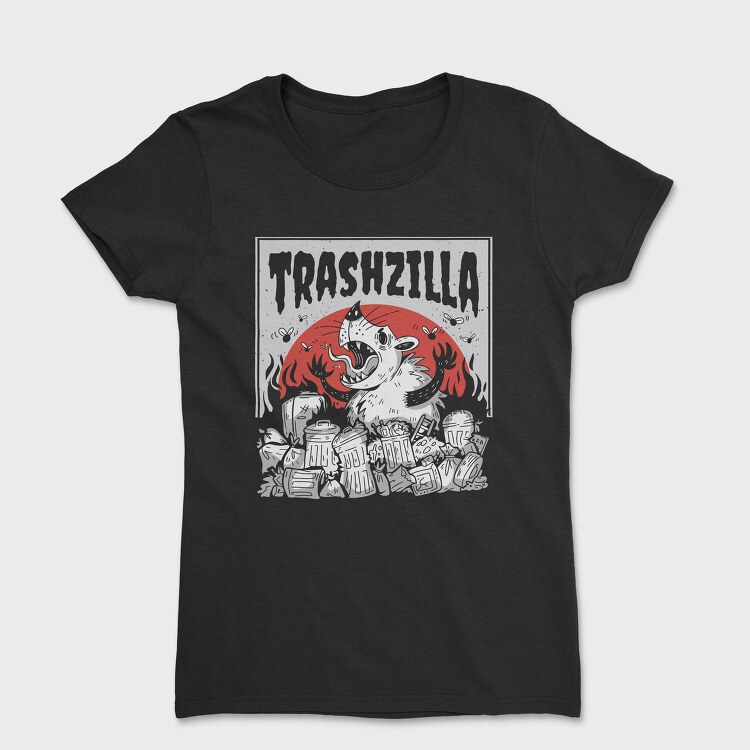 Giant Opossum Trash City Zilla, Tricou Femei