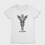 Giraffe Illustration, Tricou Femei
