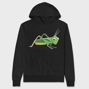 Grasshopper Grin, Hanorac Oversize Barbati (Unisex)