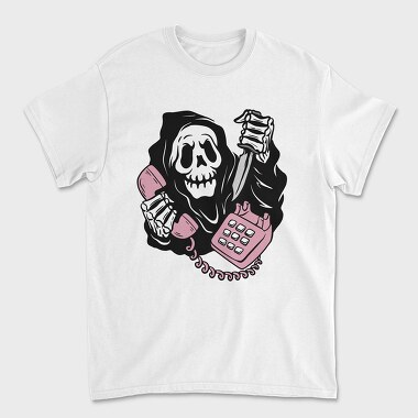 Grim Reaper Phone The, Tricou Barbati (Unisex)