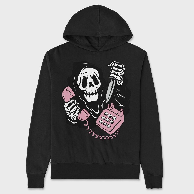 Grim Reaper Phone The, Hanorac Oversize Barbati (Unisex)