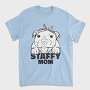 Staffordshire Bull Terrier Cute Staffy Mom, Tricou Barbati (Unisex)