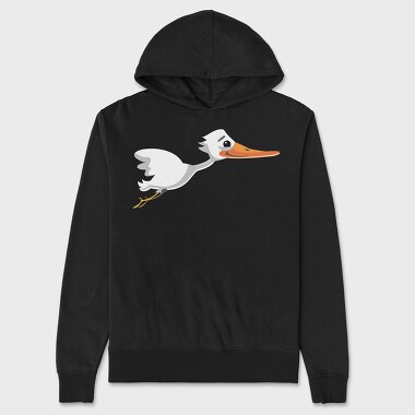 Stork Flight, Hanorac Oversize Barbati (Unisex)