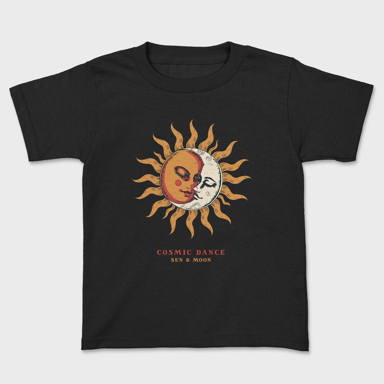 Sun And Moon Love Whimsigoth, Tricou Copii