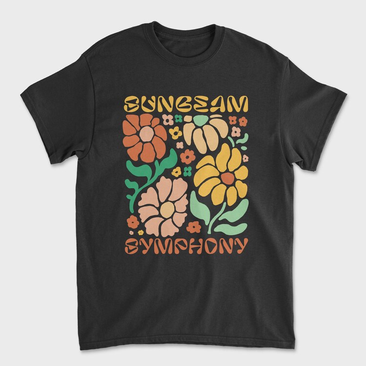 Sunbeam Symphony Spring, Tricou Barbati (Unisex)