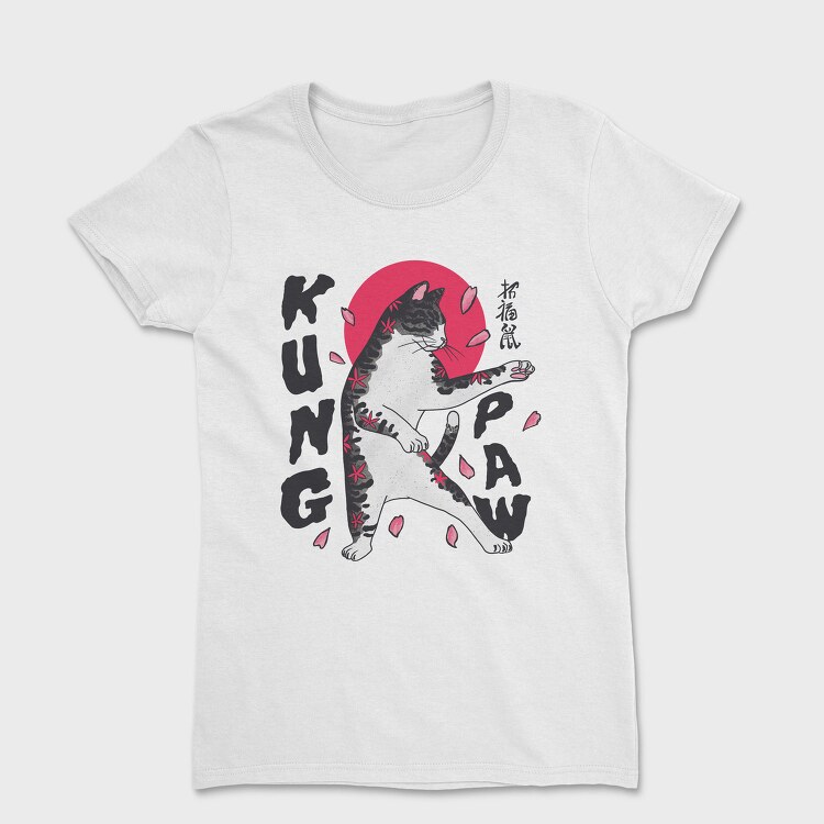 Kung Fu Karate Cat, Tricou Femei
