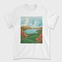 Lake Sight Painting, Tricou Barbati (Unisex)