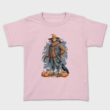 Halloween Scary Scarecrow, Tricou Copii