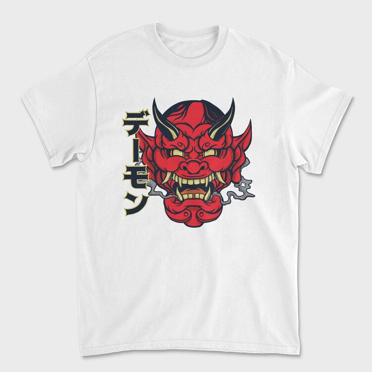 Hannya Mask, Tricou Barbati (Unisex)
