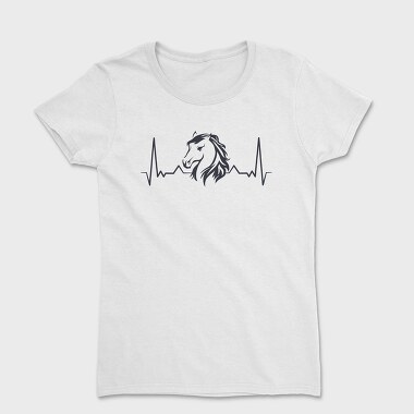 Heartbeat Horse, Tricou Femei