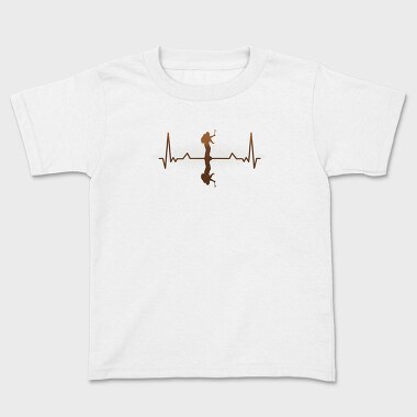 Heartbeat Mountaineer Heartbea, Tricou Copii