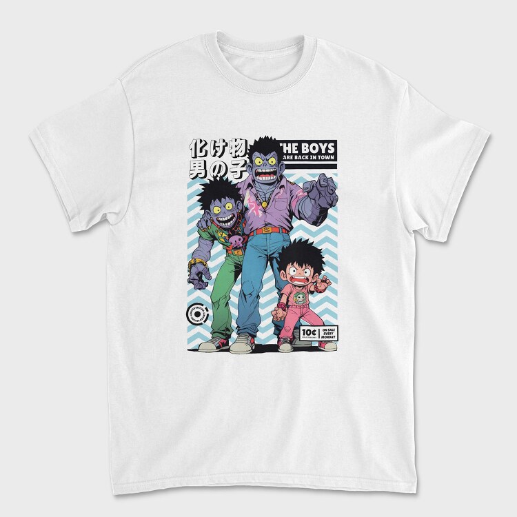 The Boys Anime Style Are Back, Tricou Barbati (Unisex)