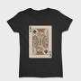 Tiger King Of Spades Card, Tricou Femei
