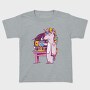 Tired Unicorn With Coffee, Tricou Copii