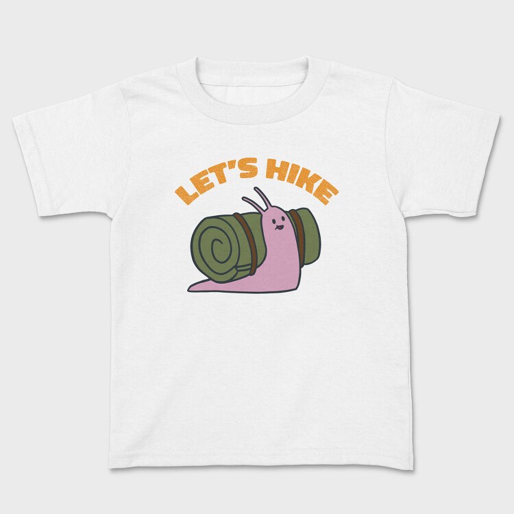 Let'S Hike Snail, Tricou Copii