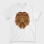 Lion Mandala Illustration Color 001, Tricou Barbati (Unisex)
