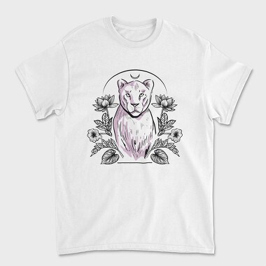 Lioness And Nature Tote, Tricou Barbati (Unisex)