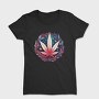 Patriotic Cannabis Leaf 4th Of July, Tricou Femei