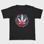 Patriotic Cannabis Leaf 4th Of July, Tricou Copii