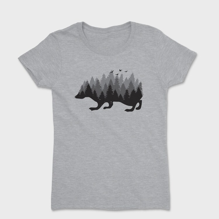 Hedgehog Forest Headgehog, Tricou Femei