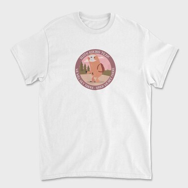 Hiking Sloth, Tricou Barbati (Unisex)