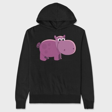 Hippo Huggable, Hanorac Oversize Barbati (Unisex)