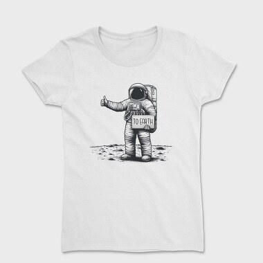 Hitchhiking Astronaut, Tricou Femei