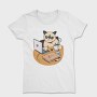 Home Office Grumpy Cat, Tricou Femei
