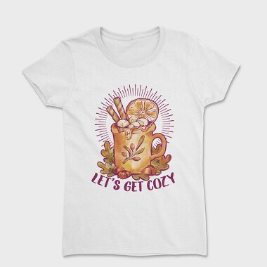 Hot Cocoa Autumn Drink, Tricou Femei